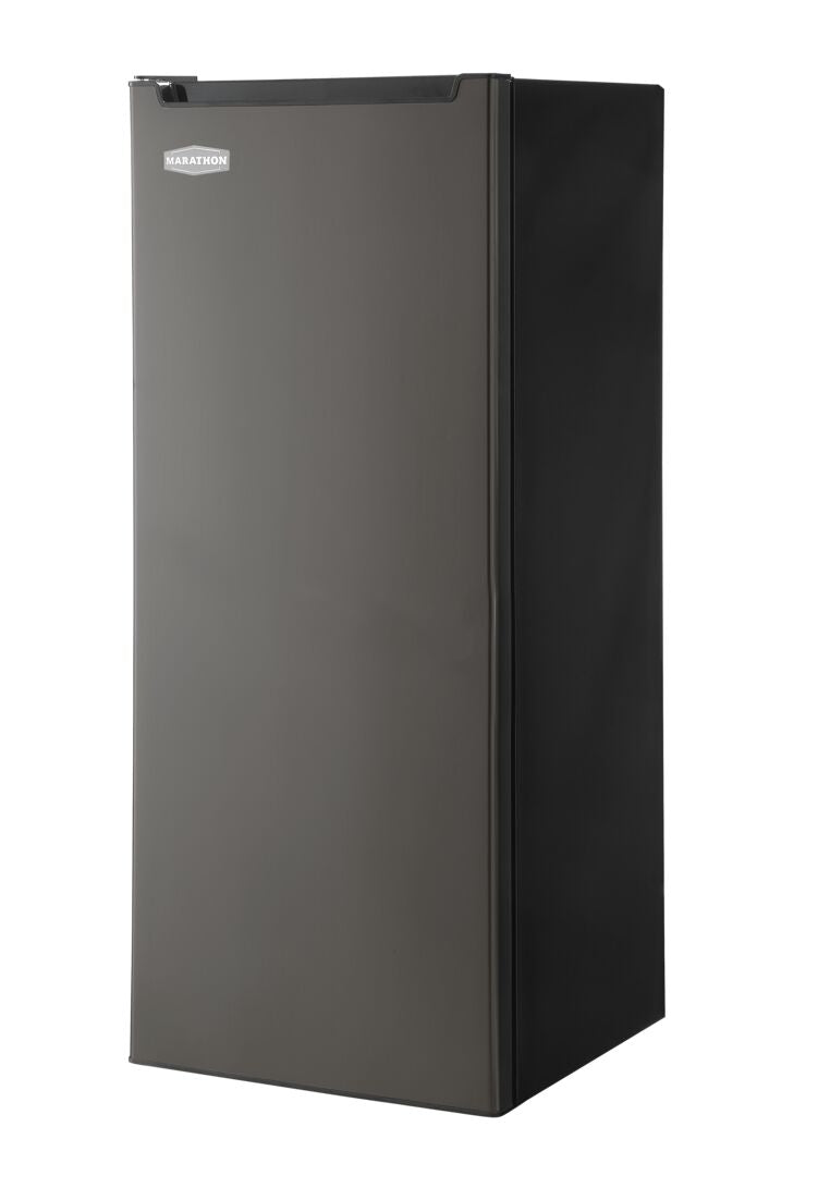 ryu5211 Marathon Black Steel Upright Freezer (6.5 cu. ft