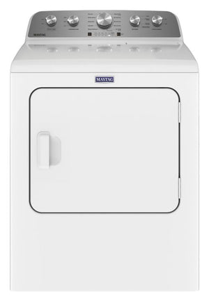 Maytag White Gas Dryer with Steam Enhanced Cycles (7.0 cu. ft.) - MGD5430MW