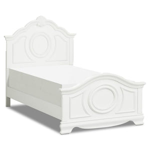 Melanie Full Bed - White