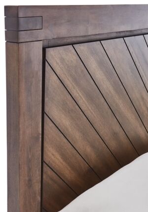 Nathan 5-Piece King Bedroom Package - Brown