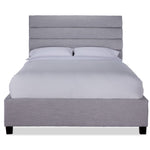 Orchid 3-Piece Full Bed - Light Grey