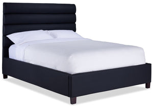 Orchid 3-Piece Queen Bed - Black