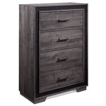 Orlando 4-Drawer Chest - Grey