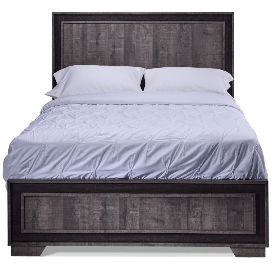 Orlando 3-Piece Queen Bed - Grey