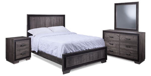 Orlando 6-Piece King Bedroom Package - Grey