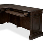 Palomar Hutch and Corner Desk - Tuscany Brown