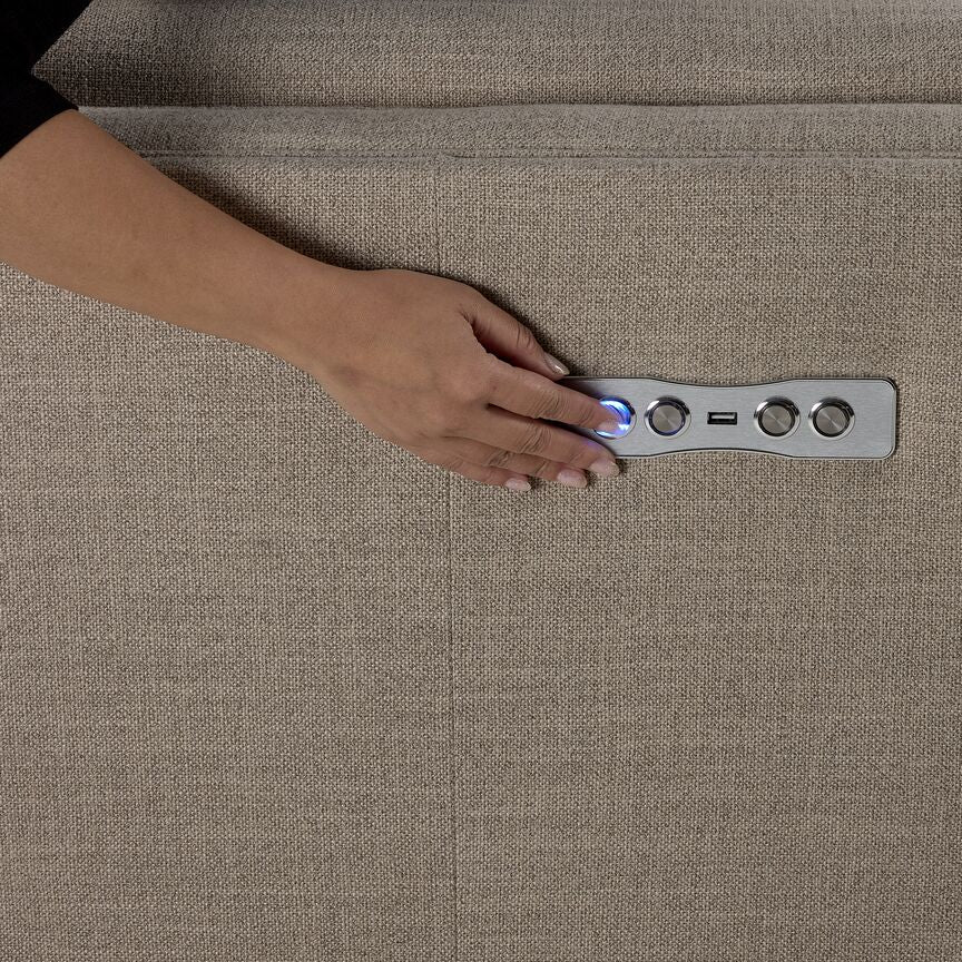 Pocono 5-Piece Power Reclining Sectional - Beige