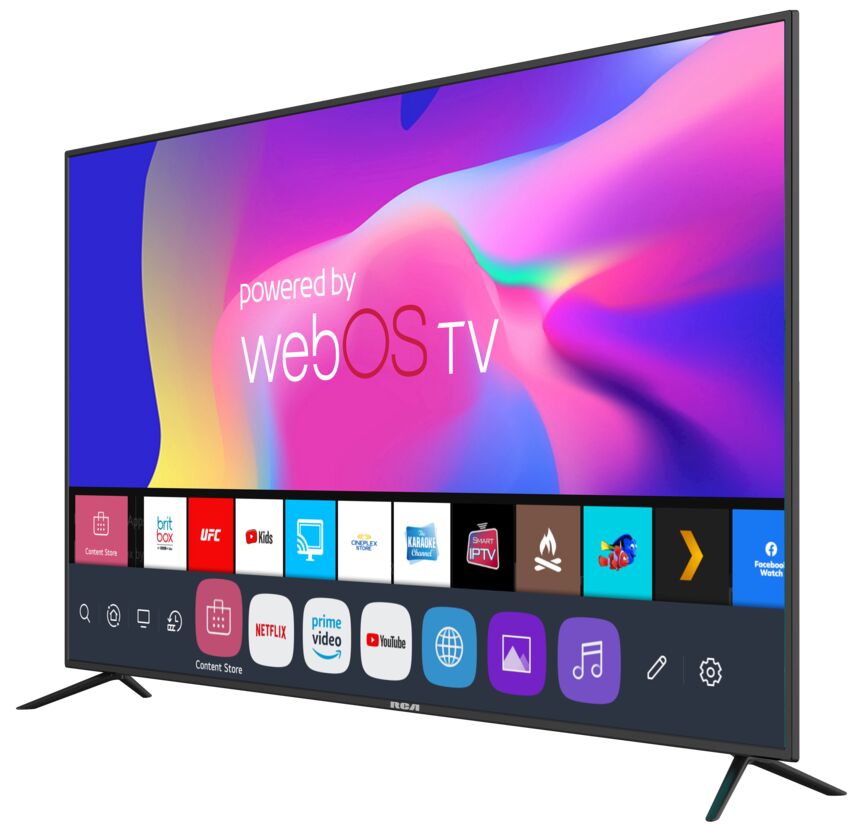 RCA 75" 4K UHD Smart TV with WebOS - RWOSU7547