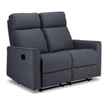 Raguso Reclining Loveseat- Pewter