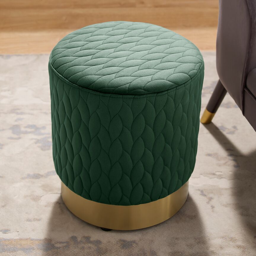 Regal Ottoman - Green