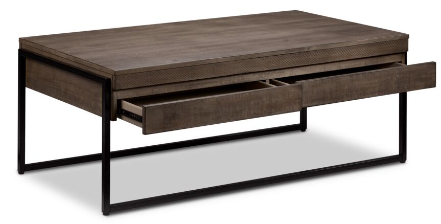 Regent 50" Coffee Table - Grey