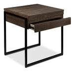 Regent 24" End Table - Grey