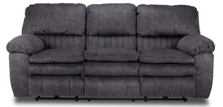 Reyes Power Reclining Sofa - Grey