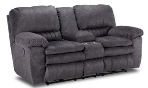 Reyes Power Reclining Loveseat - Grey