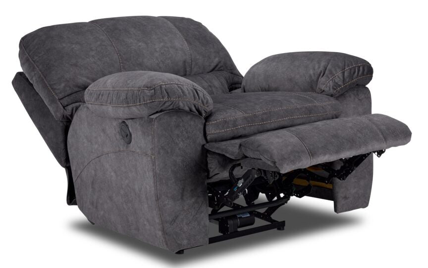 Reyes Power Recliner - Grey