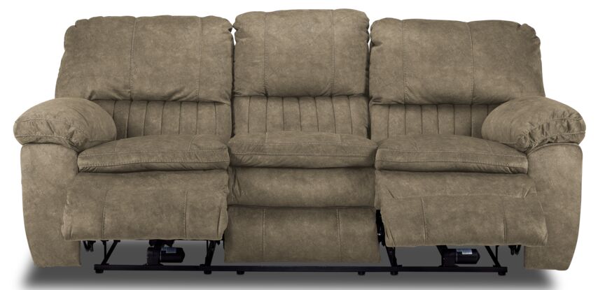 Reyes Power Reclining Sofa - Tan