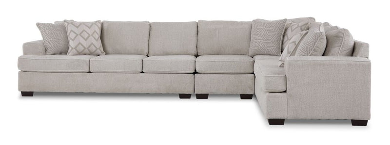 Leons sectional hot sale sofa