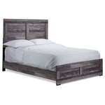 River 3-Piece King Bed - Light Grey