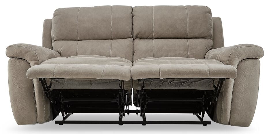 Roarke Reclining Loveseat - Silver Grey