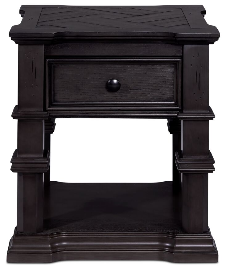 Roman End Table Grey Leon's