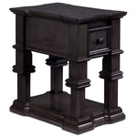 Roman 22" Chairside Table - Grey