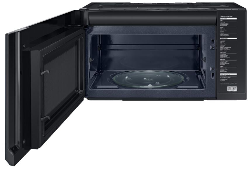 Samsung BESPOKE Navy Steel Over-the-Range Microwave (2.1 Cu. Ft.) - ME21A706BQN/AC