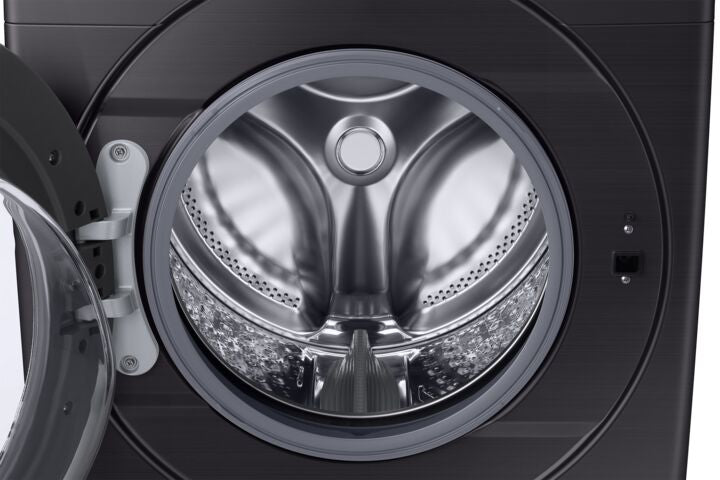Samsung Black Stainless Steel Front-Load Washer with Self Clean+ (5.2 cu. ft.) - WF45T6000AV/A5