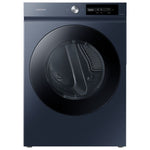 Samsung BESPOKE Navy Steel Front Load Steam Dryer with Smart Dial (7.5 cu. ft.) - DVE46BB6700DAC