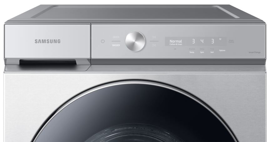 Samsung BESPOKE Sliver Front-Load Washer with Ultra Capacity (6.1 cu. ft.) - WF53BB8900ATUS