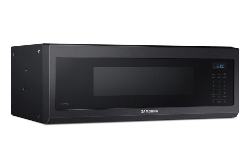 Samsung Black Stainless 400 CFM Slim OverTheRange Microwave (1.1 Cu