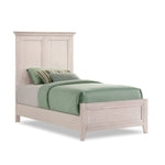 San Mateo 3-Piece Twin Panel Bed - Antique White