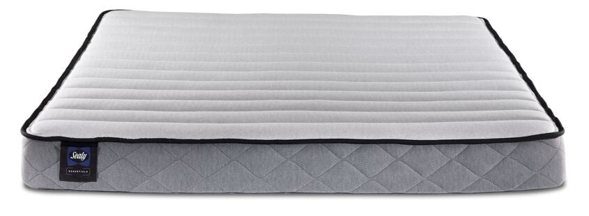Sealy® Essentials Evan Medium Twin Mattress and Boxspring Set