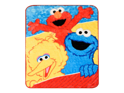 Kids Throw Blanket Sesame Street