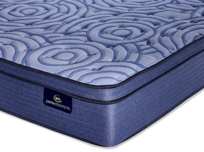 Serta Perfect Sleeper Tempest Medium Euro Top King Mattress Leon s
