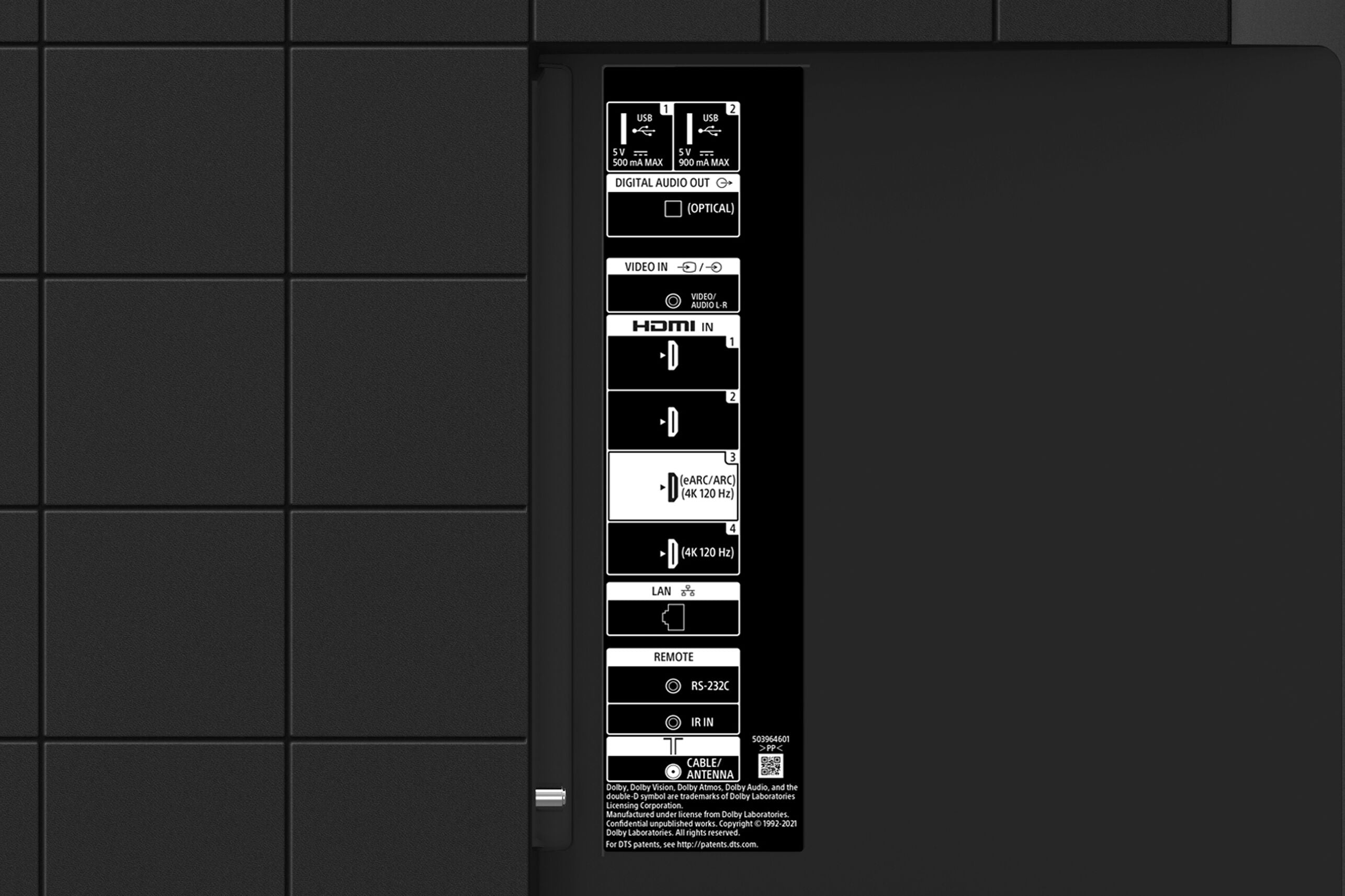 Sony 65" 4K HDR 120Hz LED Google TV - KD65X85K