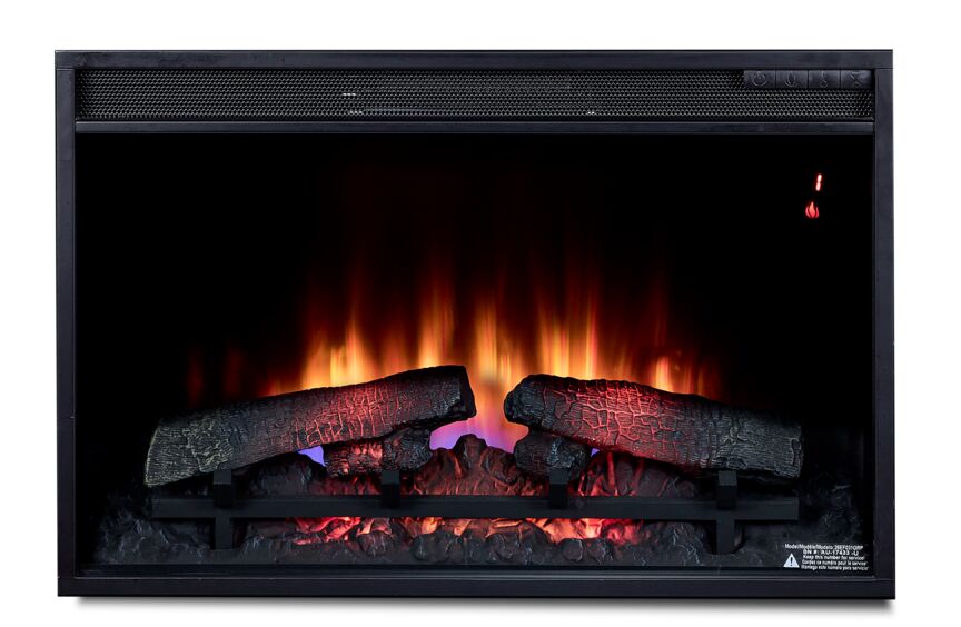 Sorenson 72" Fireplace TV Stand - Black