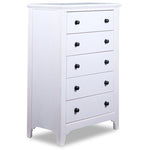 Tahoe 5-Drawer Chest - Sea Shell