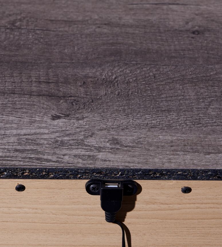 Terra Night Table - Grey