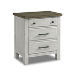 Timber Ridge Night Table - Weathered White
