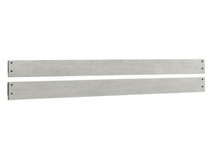 Timber Ridge Full Bed Rails - Weathered White