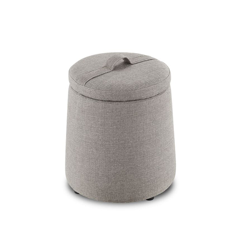 Victoria Storage Ottoman Grey Leon's