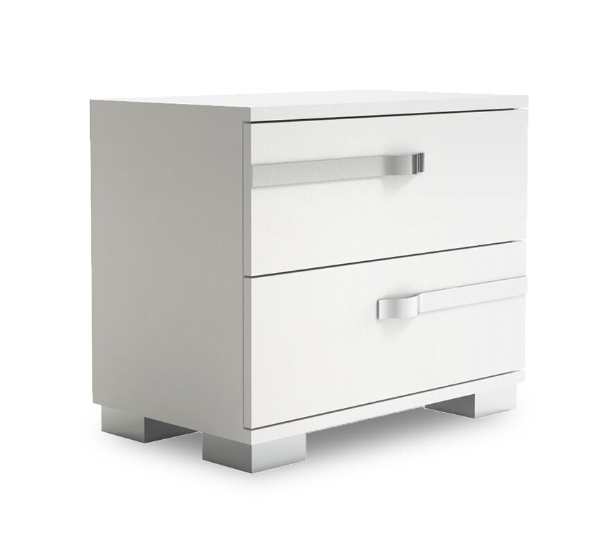Volare Dream 6-Piece King Bedroom Package - White Lacquer