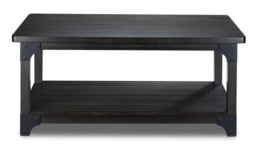 Wellington 46" Coffee Table with 2 End Tables - Grey