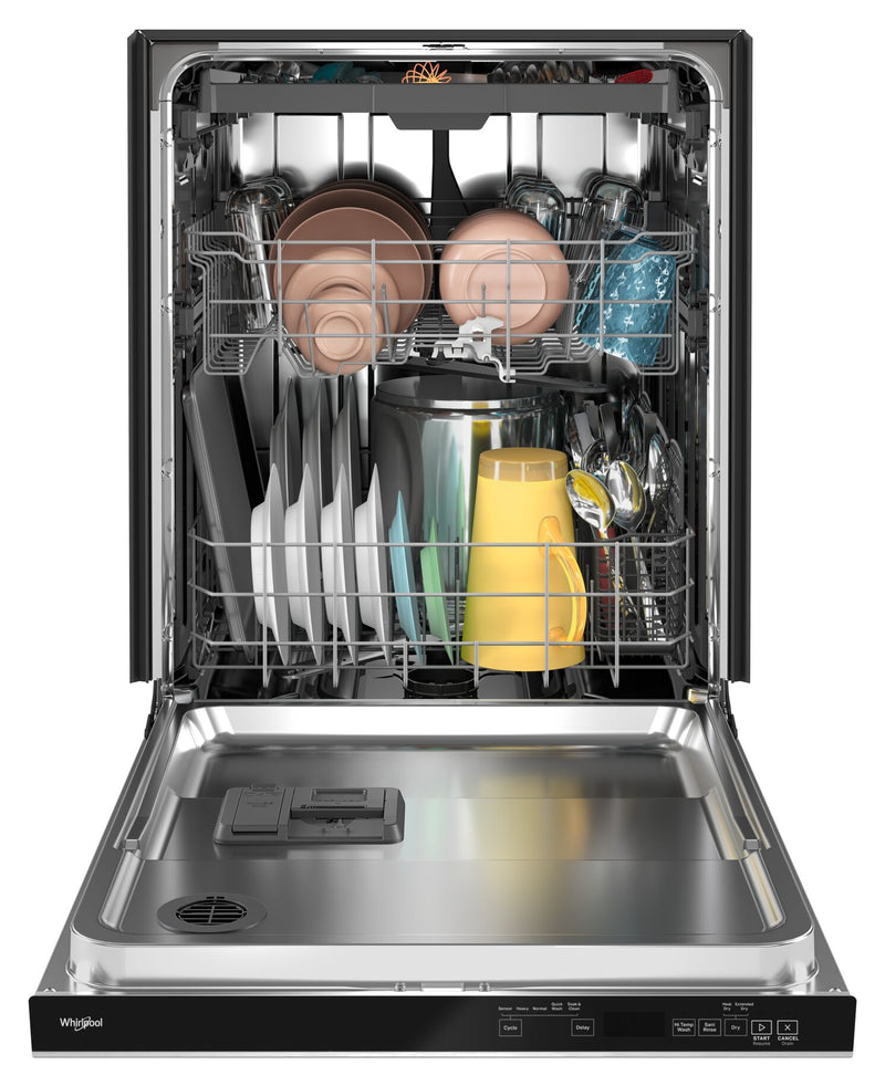Whirlpool top control dishwasher with third rack new arrivals