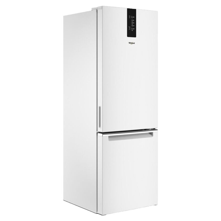 Whirlpool 24" 12.9 Cu. Ft. White Counter-Depth Bottom-Freezer Refrigerator - WRB533CZJW