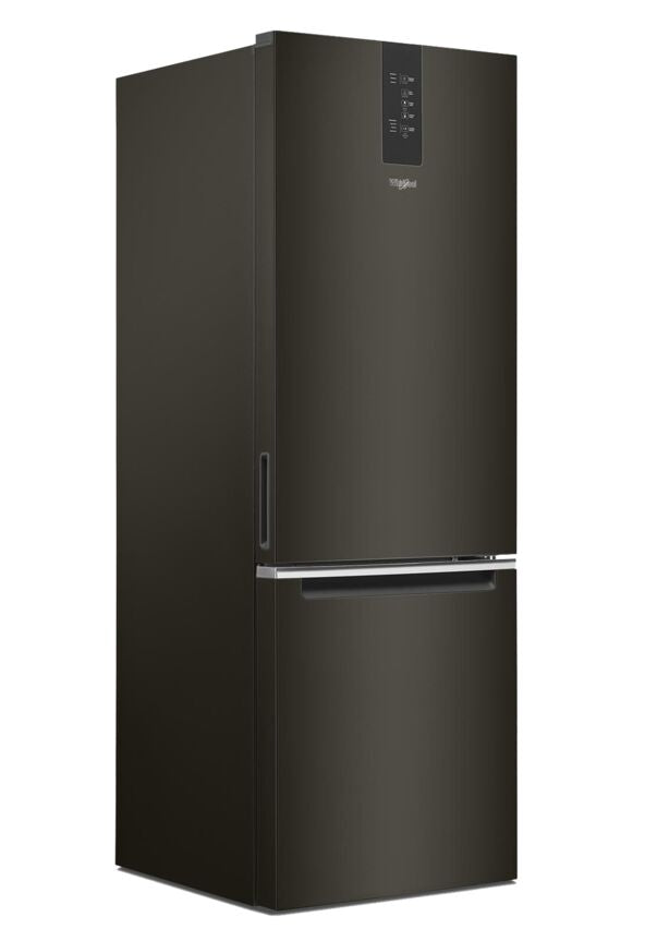 Whirlpool 26" 12.9 Cu. Ft. Black Stainless Steel Counter-Depth Bottom-Freezer Refrigerator - WRB543CMJV