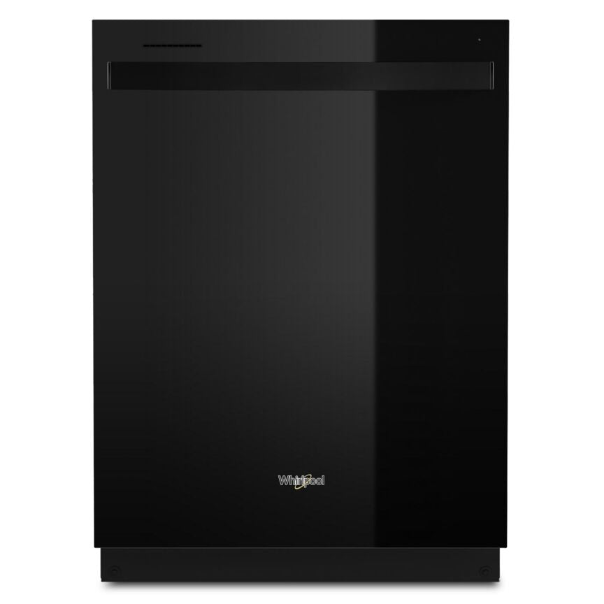 Whirlpool Black Dishwasher with Deep Top Rack (50 dBA) - WDT740SALB