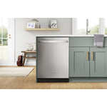Whirlpool Fingerprint Resistant Stainless Steel Dishwasher with Deep Top Rack (50 dBA) - WDT740SALZ