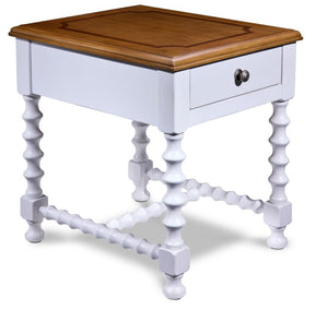 Winslow End Table - Antique White