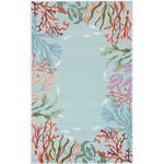 Scorpio IX Area Rug - 5' x 7'6" - Blue